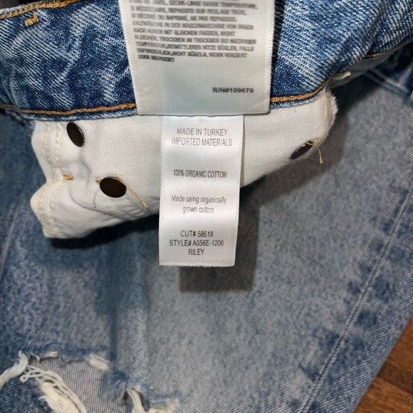 Agolde Blue Ankle & Cropped Jeans - Picture 9 of 9